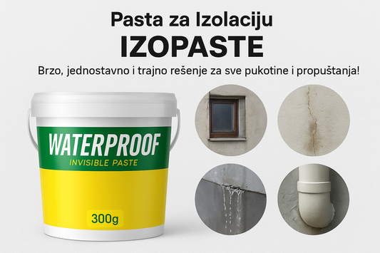 Pasta za Izolaciju – IzoPaste 1+1 gratis